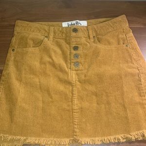 Indigo Rein Mini Curdory Skirt